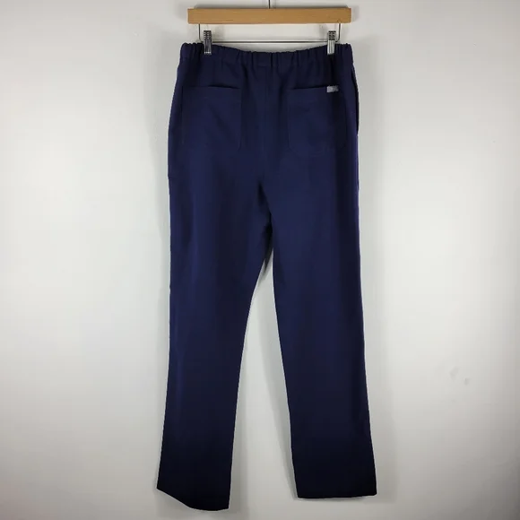 Figs Technical Collection Pull On Tie Waist Straight Leg Scrub Pants Tall - Picture 10 of 11